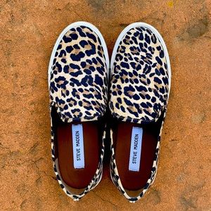 Steve Madden 🐆 Leopard Sneaker LIKE-NEW